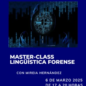 LINGÜÍSTICA FORENSE 6 DE MARZO 2