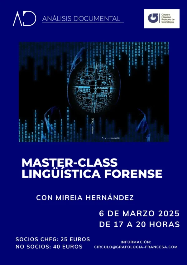 LINGÜÍSTICA FORENSE 6 DE MARZO 2