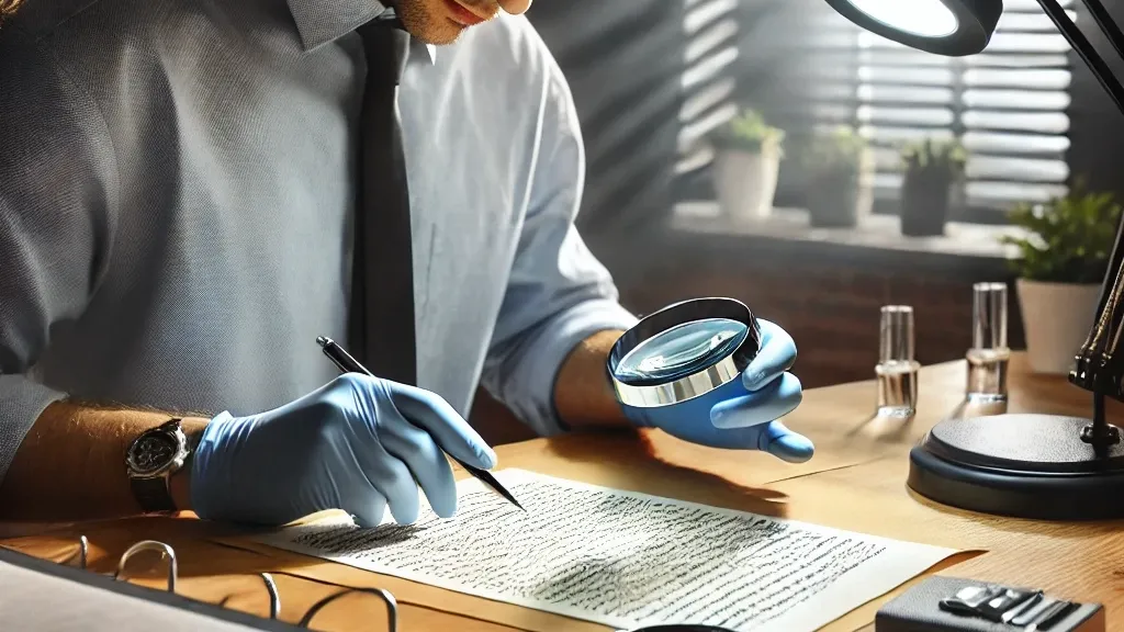 Curso de edición fotográfica en pericia caligráfica